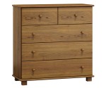 Komoda dub 5s hloubka 42