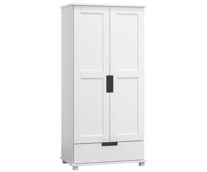 Skříň bílá č7 šířka 90 věšák Modern