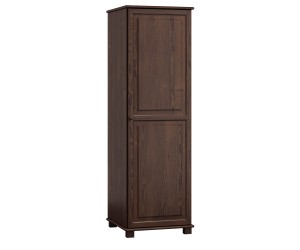 Skříň ořech 1Dč3 věšák 60