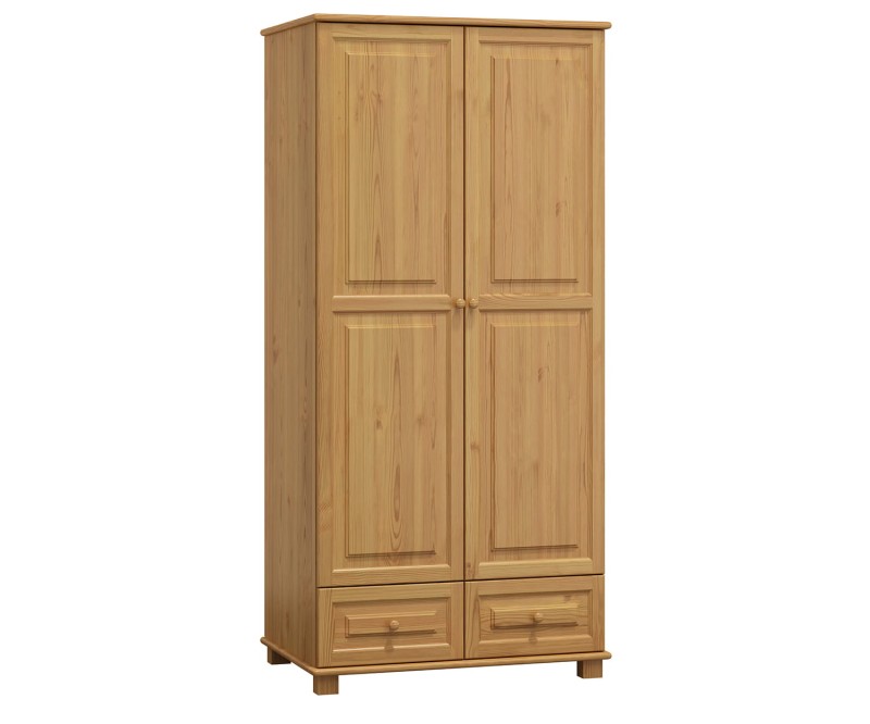 Skříň olše 2Dč5 šířka 90 věšák