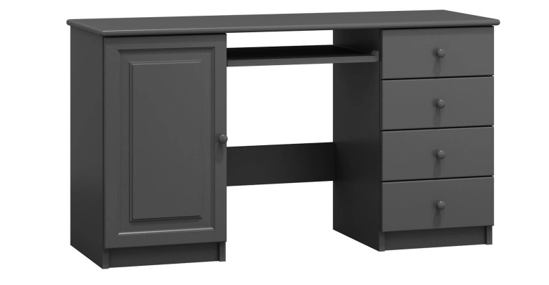 Psací stůl borovice Sírius šedá hloubka 48