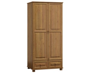 Skříň dub 2Dč5 šířka 90 věšák/police