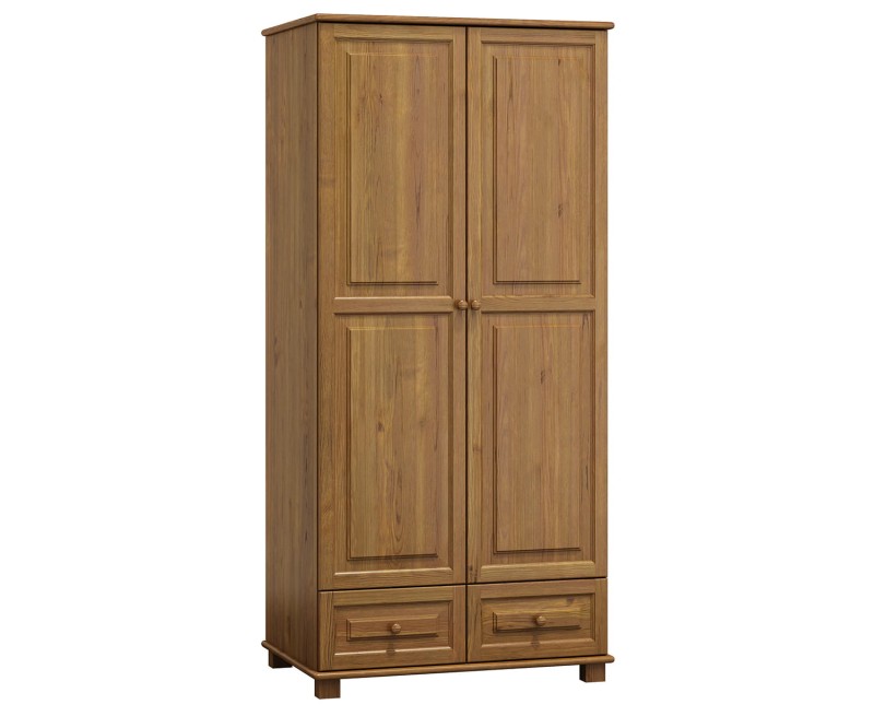 Skříň dub 2Dč5 šířka 90 věšák/police