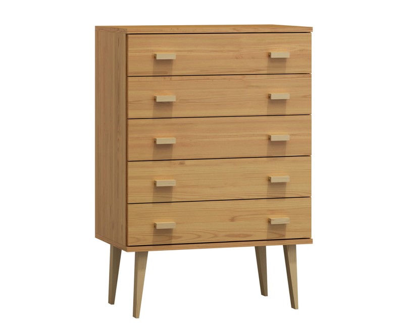 Komoda č1 šířka 80 cm 5š Venuci olše