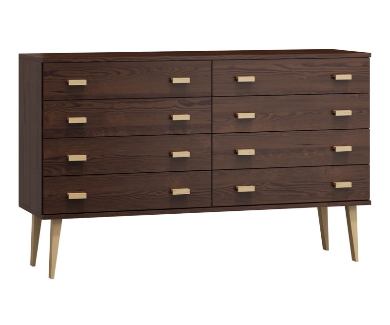 Komoda č2 šířka 120 cm 4š Venuci ořech