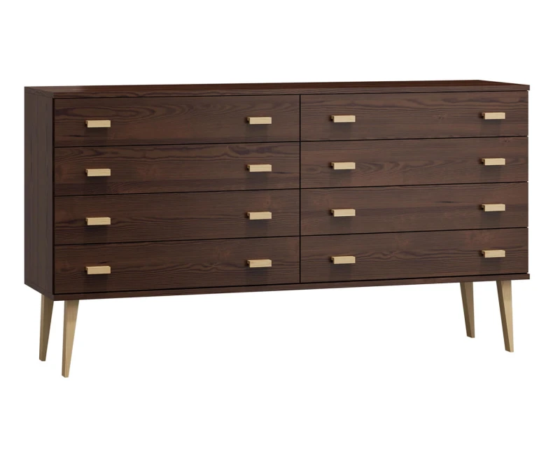 Komoda č2 šířka 160 cm 4š Venuci ořech