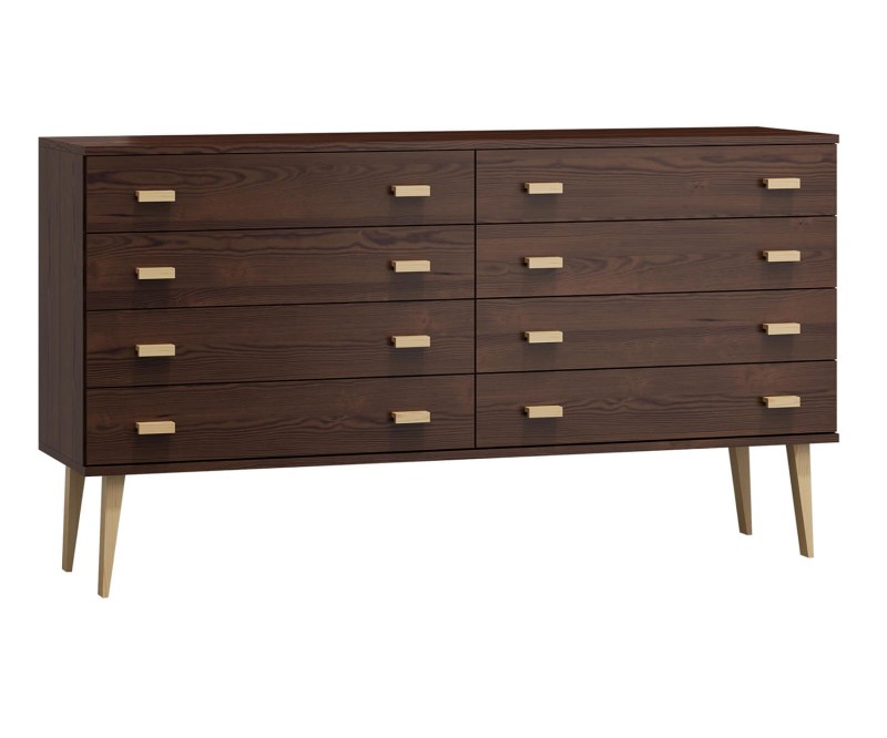 Komoda č2 šířka 180 cm 4š Venuci ořech