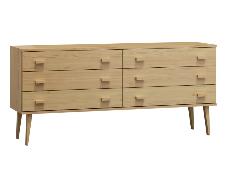 Komoda č2 šířka 160 cm 3š Venuci borovice