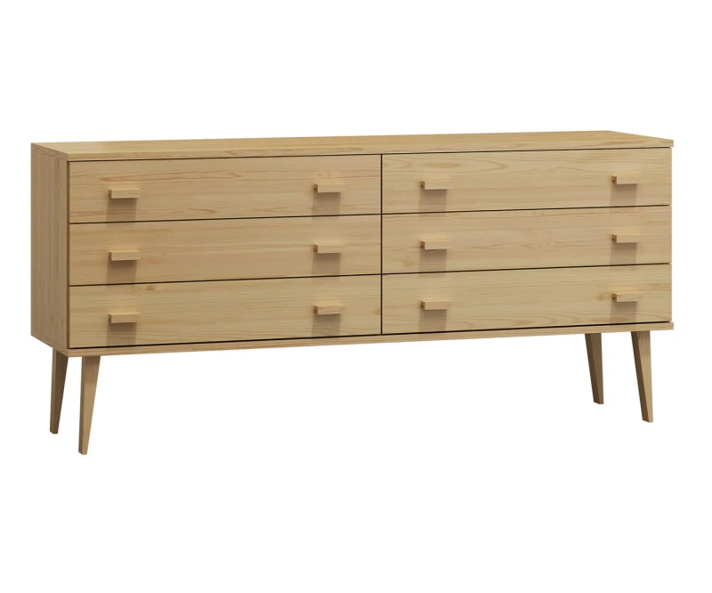 Komoda č2 šířka 180 cm 3š Venuci borovice