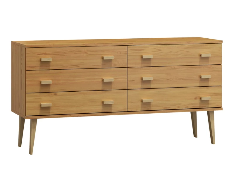 Komoda č2 šířka 120 cm 3š Venuci olše