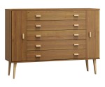 Komoda č3 šířka 160 cm 5š Venuci dub