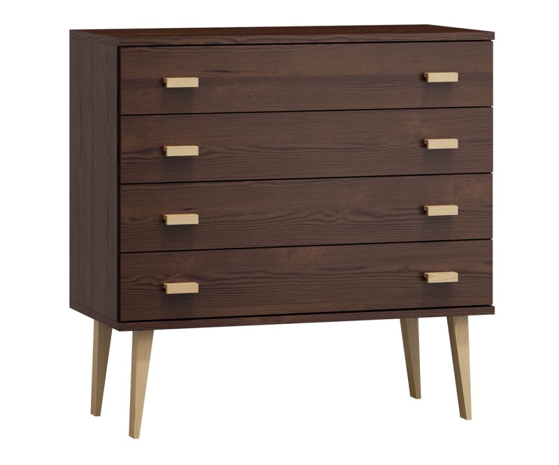 Komoda č1 šířka 100 cm 4š Venuci ořech