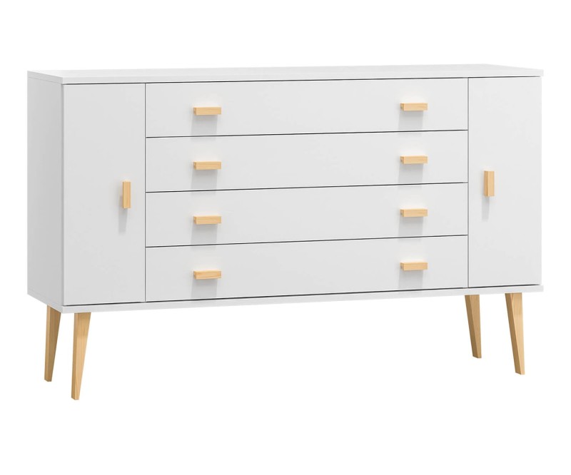 Komoda č3 šířka 180 cm 4š Venuci bílý