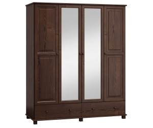 Skříň ořech 4Dč3 šířka 160