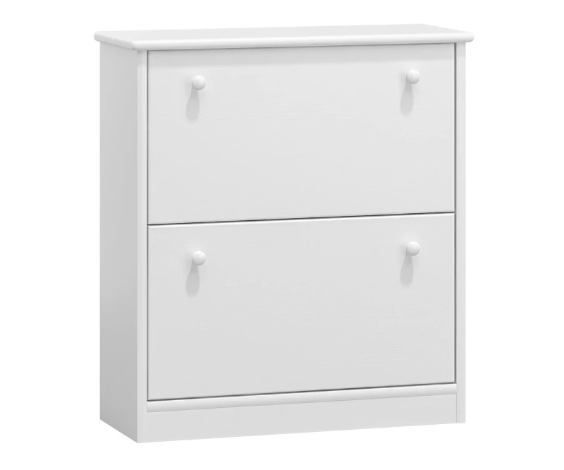 Skříňka na boty borovice č5 biela