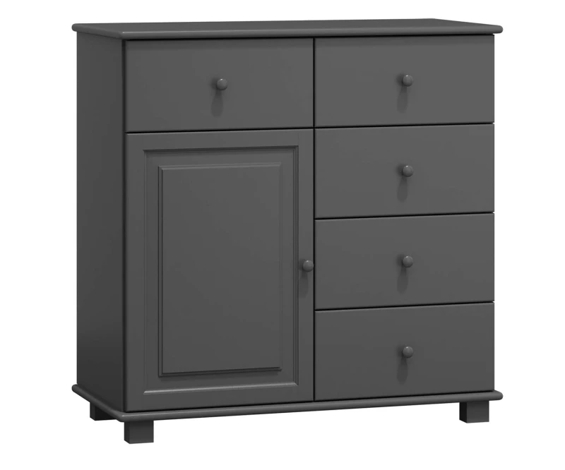 Komoda borovice šedá č47 hloubka 47