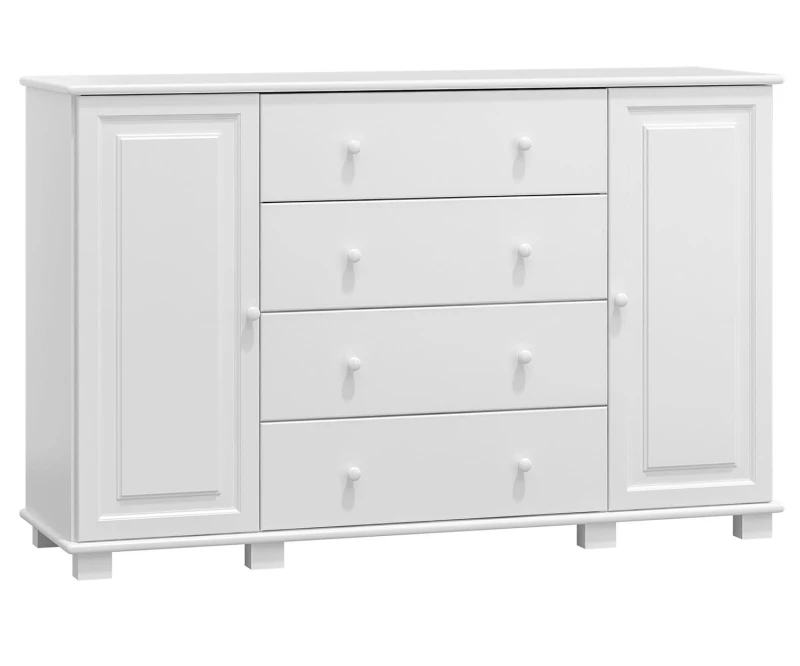 Komoda borovice biela č58 hloubka 47