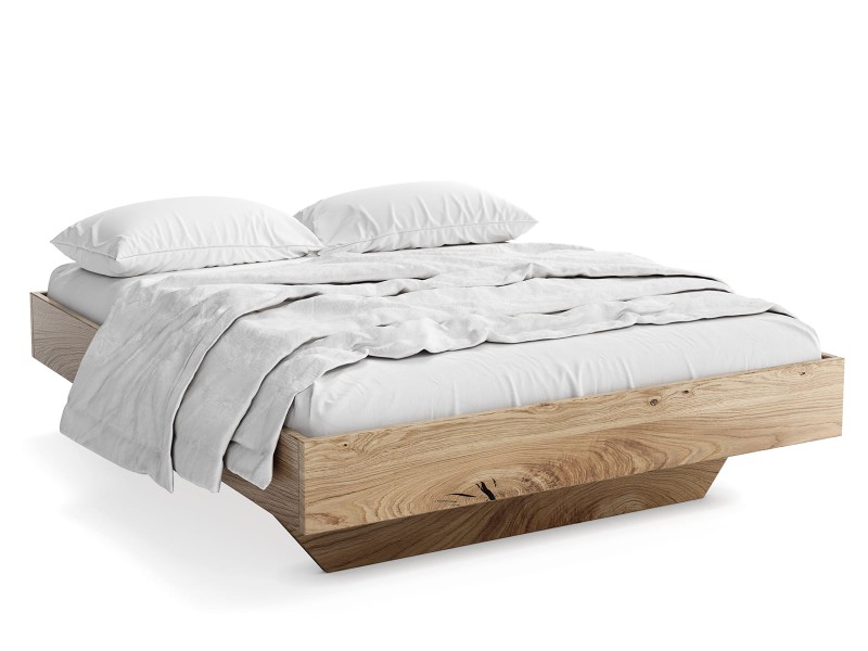 Posteľ dubová 160x200 cm Bergamo