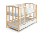 Detská postieľka BABY CLASSIC 60x120cm masív borovica