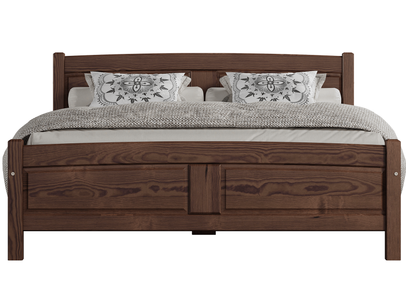 Posteľ borovica Květa 120x200 orech