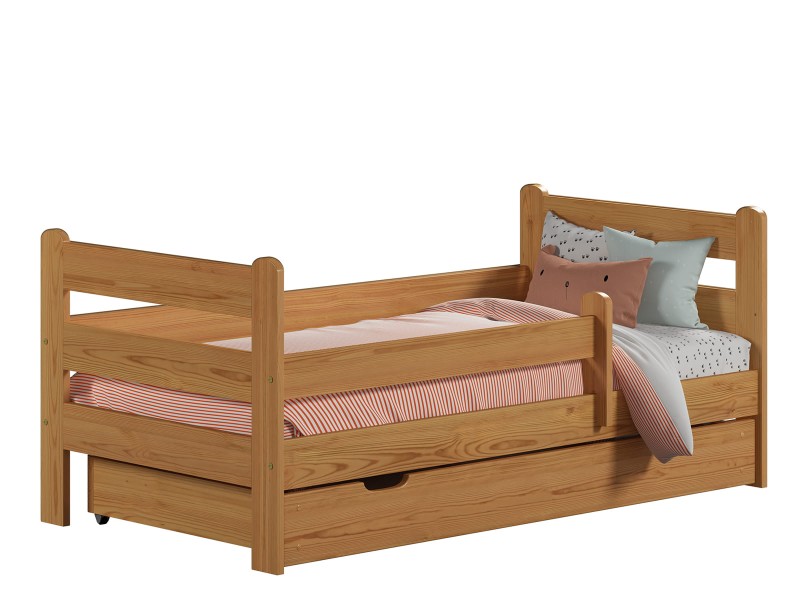Detská posteľ KACPER 80x160cm jelša