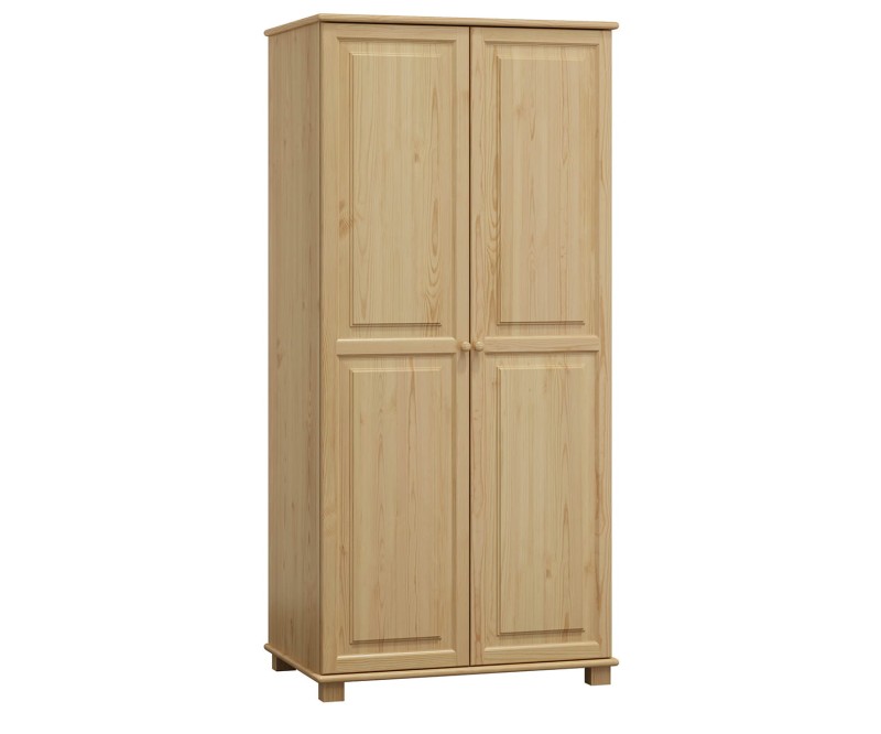 Skříň borovice 2Dč2 šířka 80 věšák