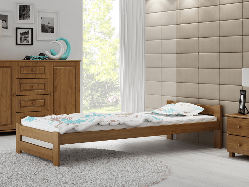 Posteľ dub Ran VitBed 90x200cm