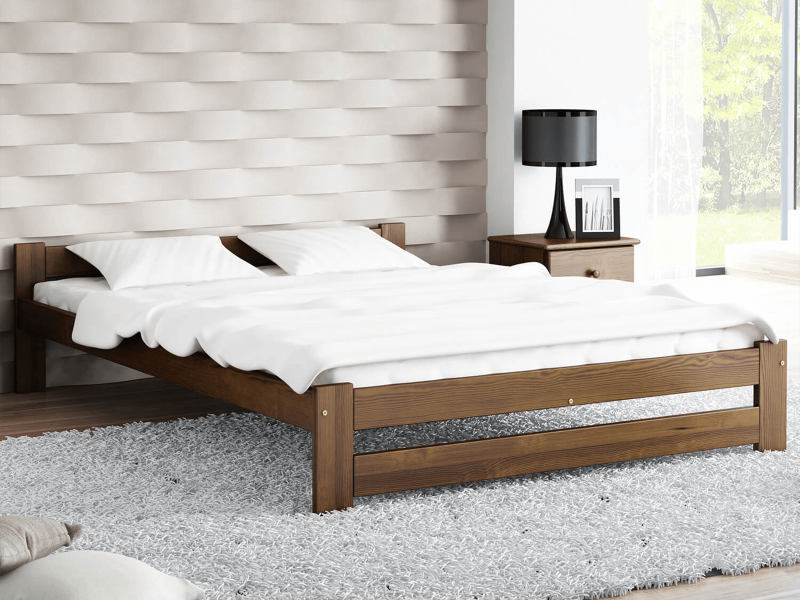 Posteľ orech Ran VitBed 140x200cm + Matrace Niobé 140x200