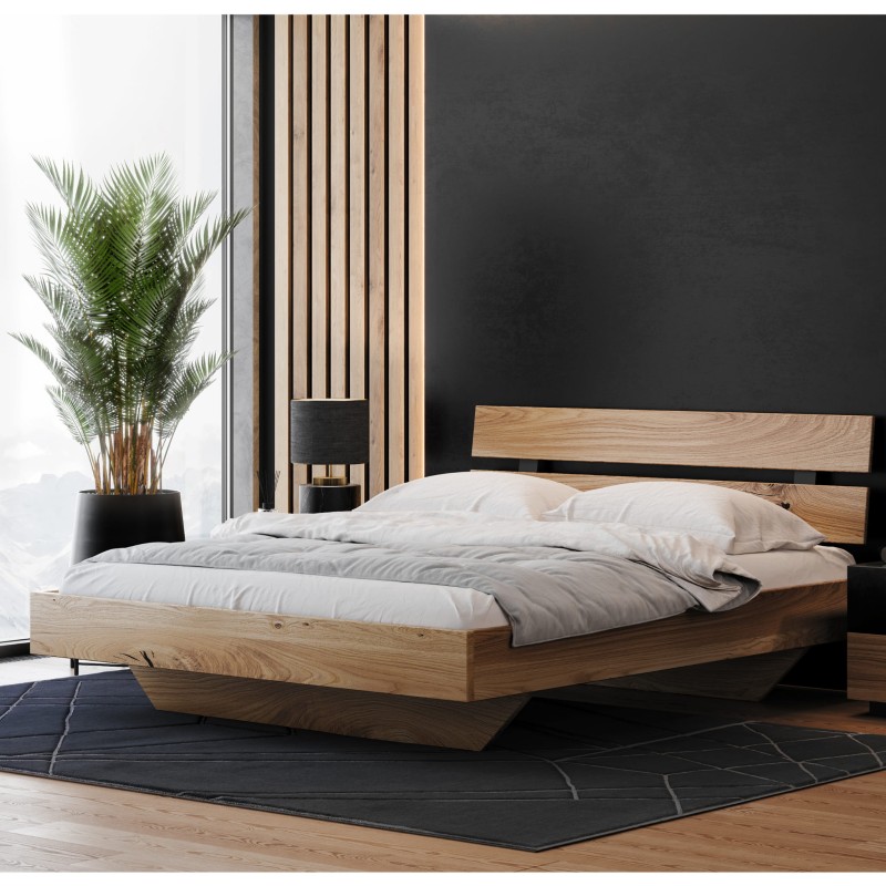 Posteľ dubová 180x200 cm Rossano