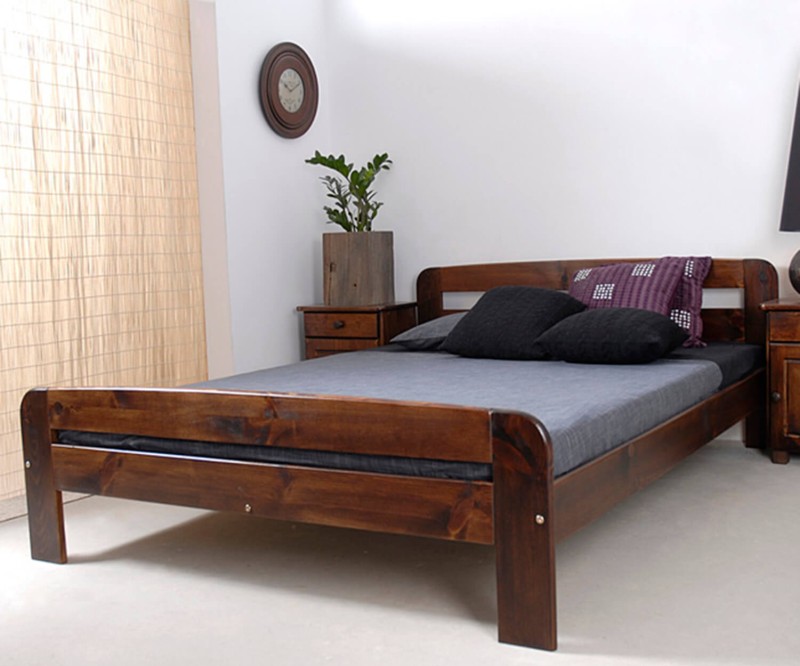 Posteľ orech Nastěnka 140x200