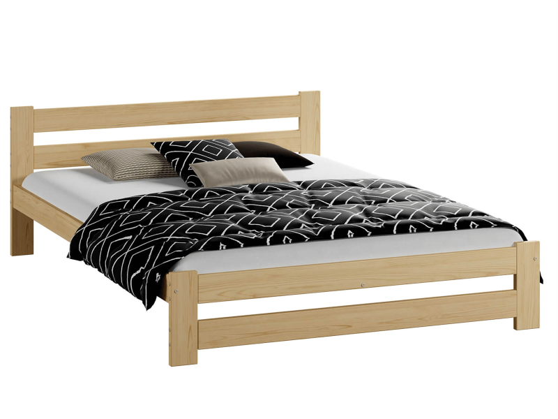 Posteľ borovica nie je lakovaná Eureka VitBed 120x200cm