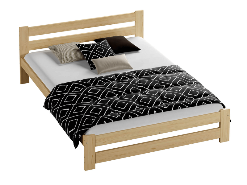 Posteľ borovica nie je lakovaná Eureka VitBed 160x200cm
