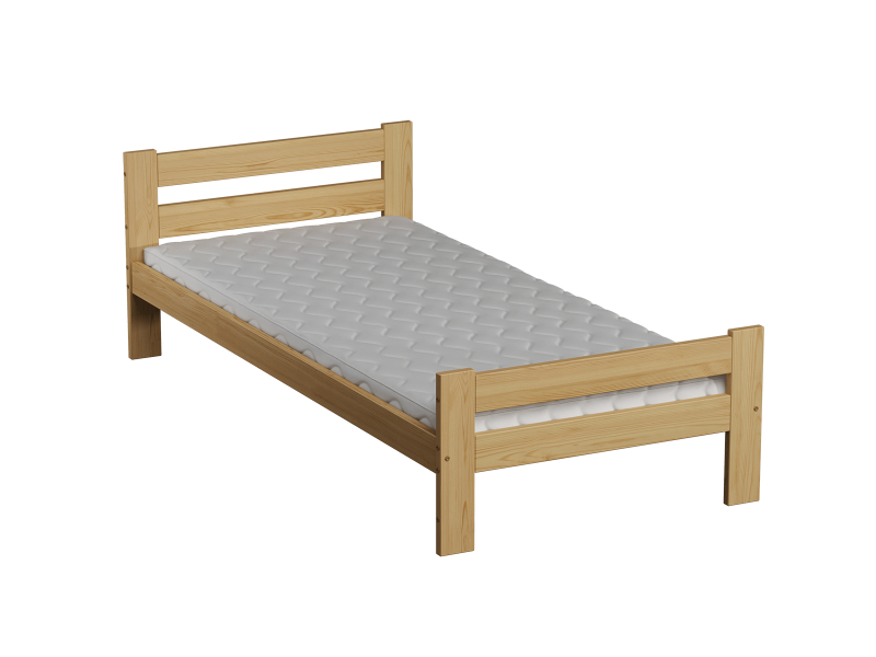 Postel borovice Kenta VitBed 90x200cm + Matrace Kassandra 90x200cm