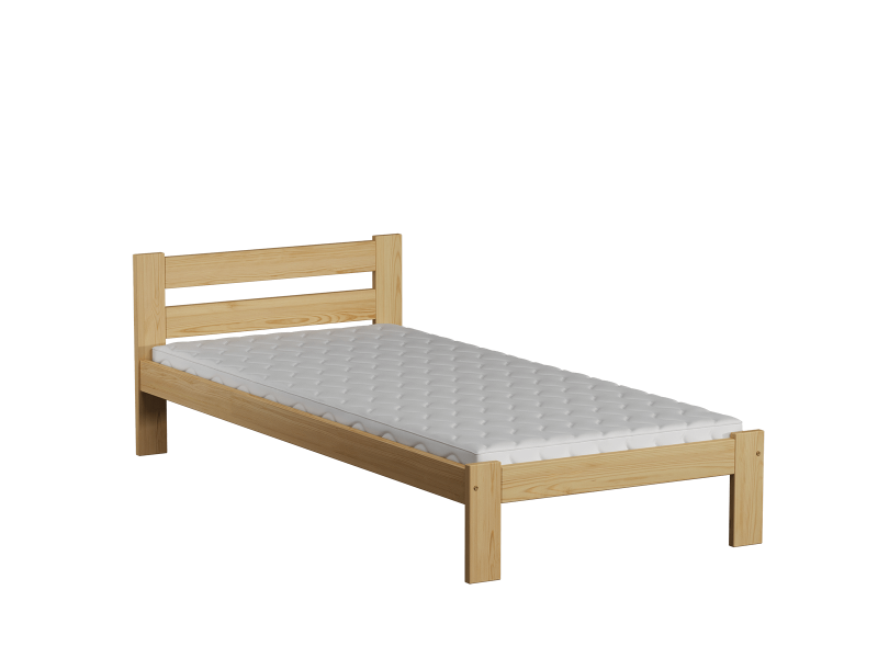 Postel borovice Akio VitBed 90x200cm + Matrace Heka 90x200