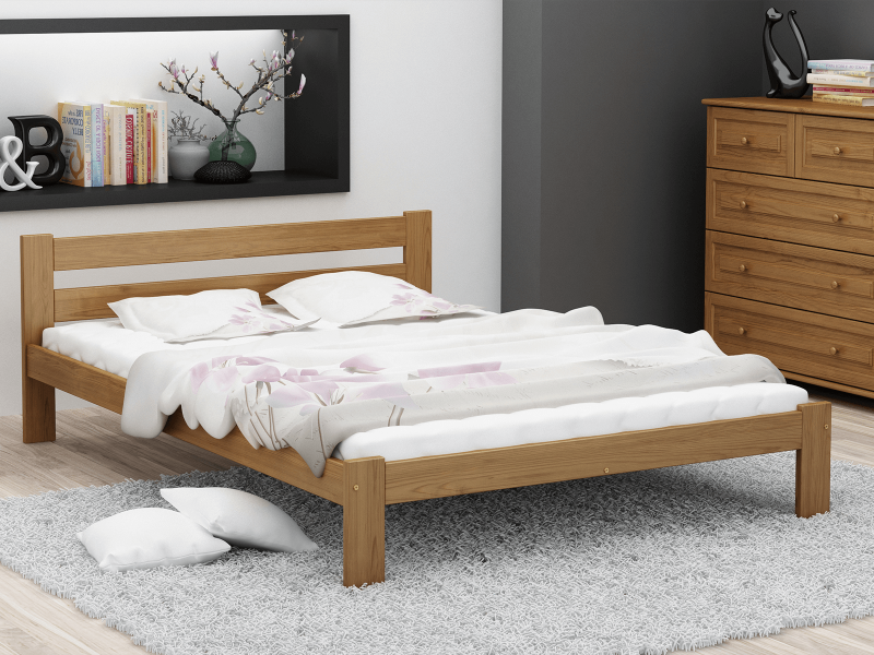Posteľ dub Akio VitBed 120x200cm