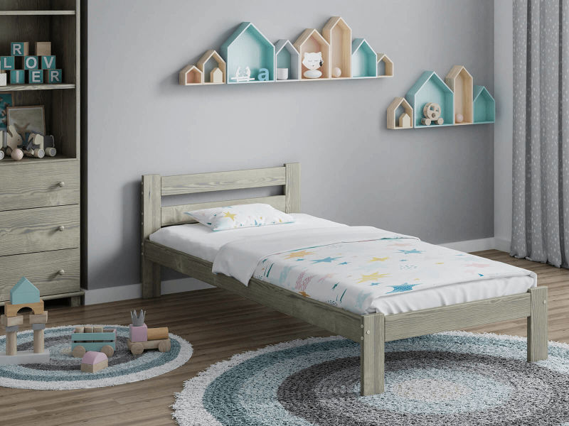 Posteľ hľuzovkový dub Akio VitBed 90x200cm