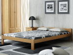 Postel dub Isao VitBed 140x200cm + Matrace Heka 140x200