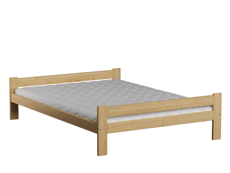 Postel borovice Fumi VitBed 140x200cm + Matrace Kassandra 140x200cm