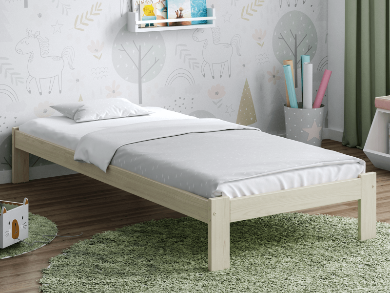 Posteľ bielená borovica Anzu VitBed 90x200cm