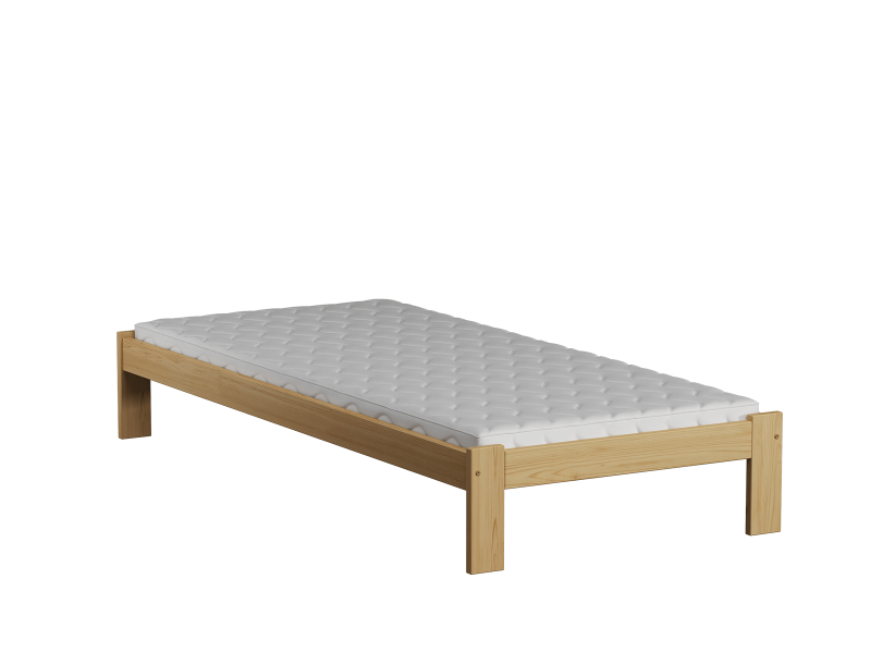 Postel borovice Anzu VitBed 90x200cm + Matrace Karatos 90x200cm