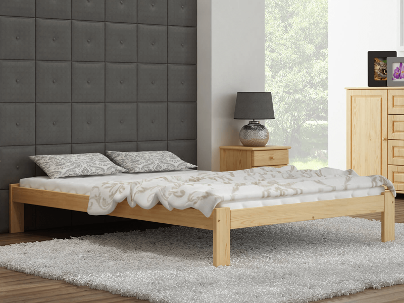 Posteľ borovica nie je lakovaná Anzu VitBed 140x200cm