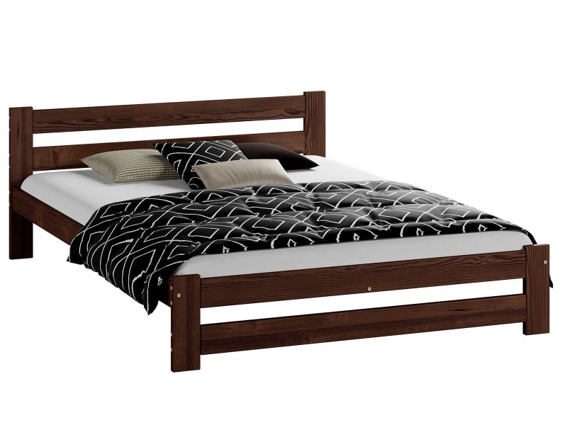 Postel ořech Eureka VitBed 160x200cm + Matrace Niobé 160x200