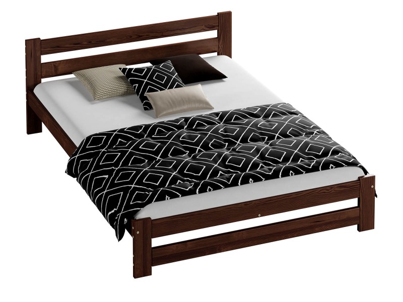 Postel ořech Eureka VitBed 160x200cm + Matrace Niobé 160x200