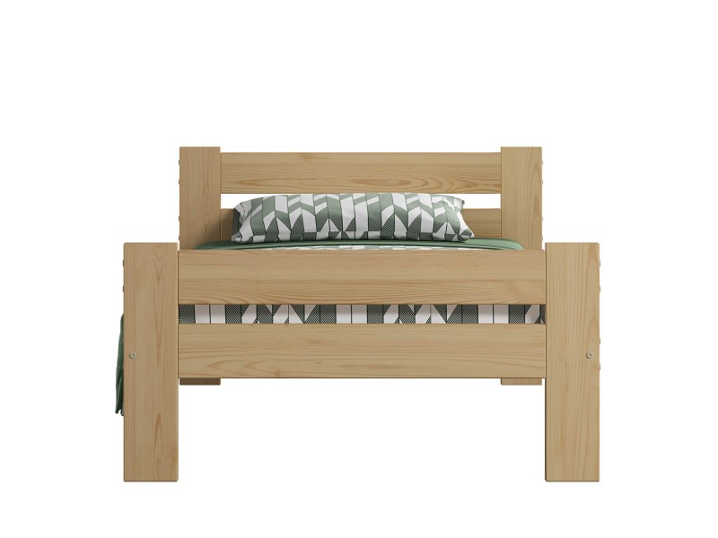 Postel borovice Kenta VitBed 90x200cm + Matrace Kassandra 90x200cm