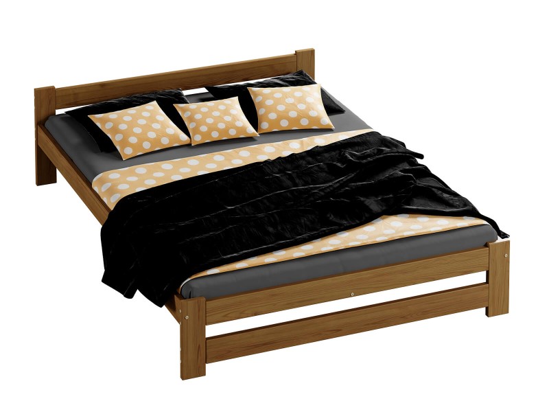 Posteľ dub Ran VitBed 120x200cm + Matrace Niobé 120x200