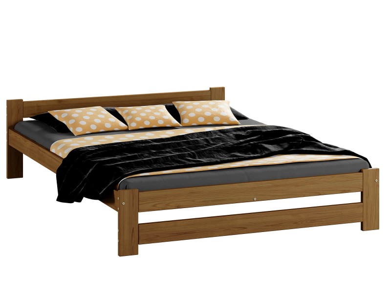 Posteľ dub Ran VitBed 140x200cm + Matrace Niobé 140x200