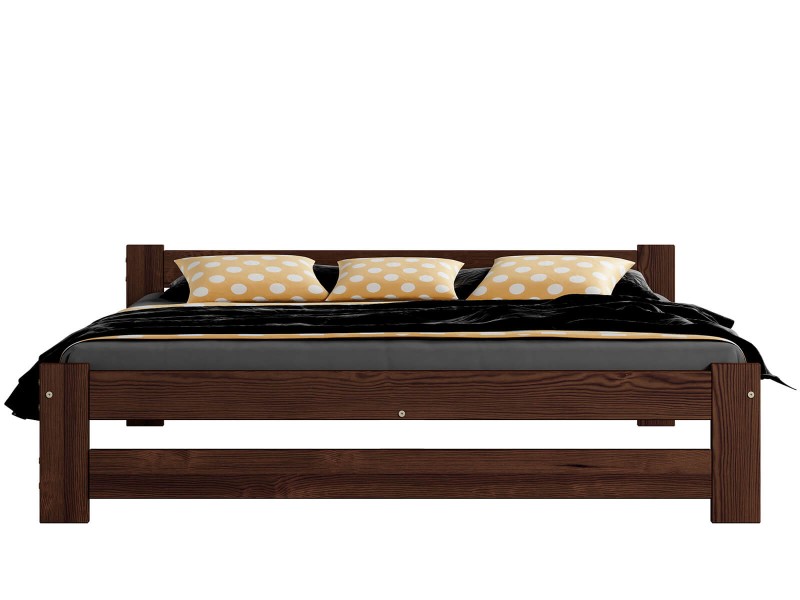 Posteľ orech Ran VitBed 120x200cm + Matrace Niobé 120x200