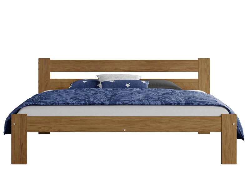 Postel dub Akio VitBed 140x200cm + Matrace Heka 140x200