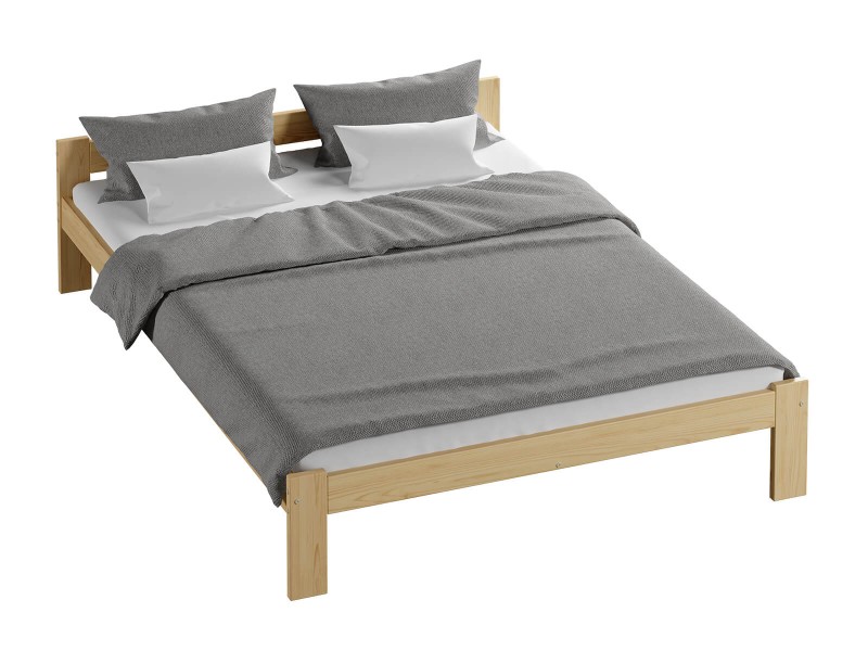 Postel borovice Isao VitBed 140x200cm + Matrace Heka 140x200