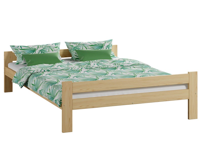 Postel borovice Fumi VitBed 140x200cm + Matrace Kassandra 140x200cm